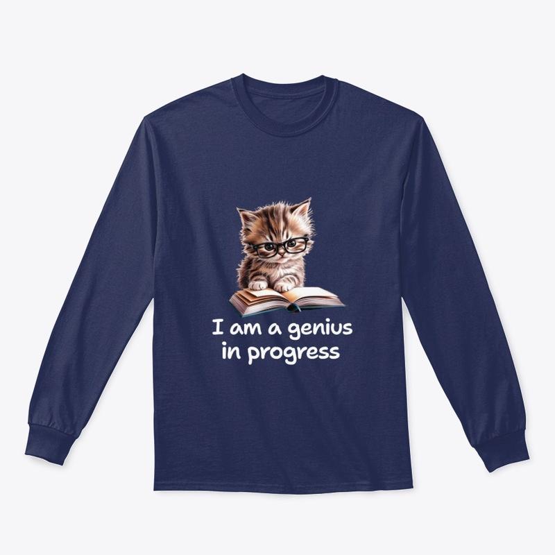 Cat is a genius in progress