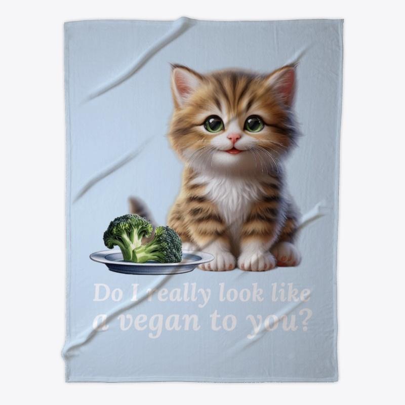 Little cat is not a vegan